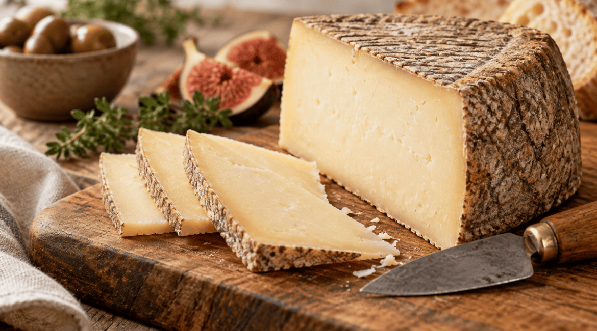 corteza de queso de oveja