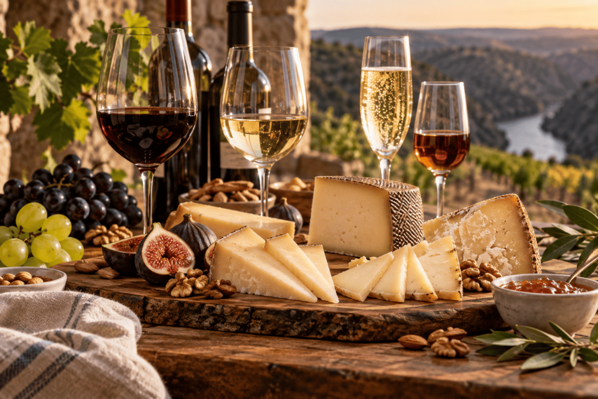 queso de oveja y vinos